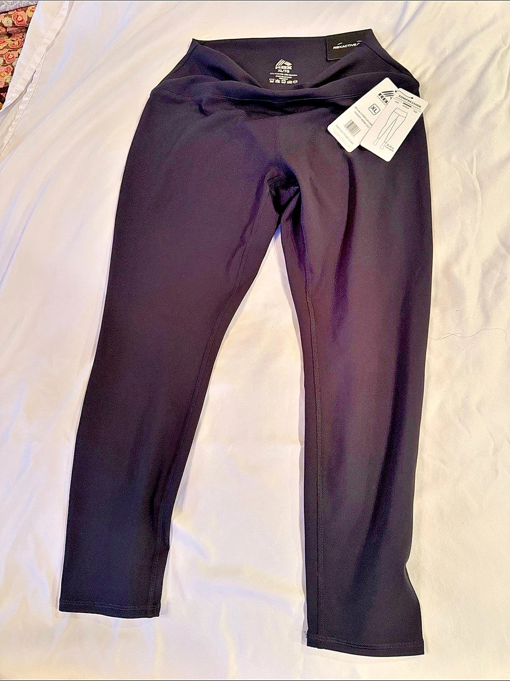 RBX Soft Touch Ankle Length Leggings Black XL